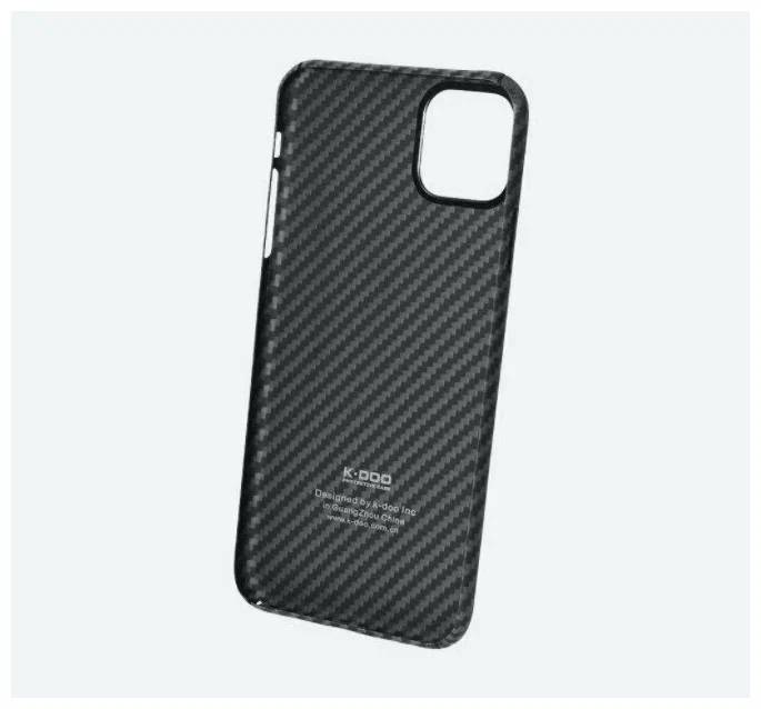 картинка Чехол-накладка K-DOO Kevlar case black для iPhone 14 Pro от магазина КомпьютерЦентр