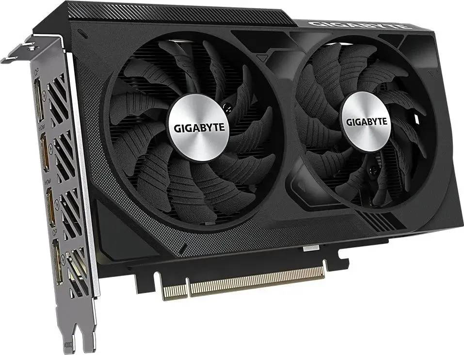 картинка Видеокарта 8Gb GDDR6 GeForce RTX 4060 Gigabyte Windforce OC (GV-N4060WF2OC-8GD) от магазина КомпьютерЦентр