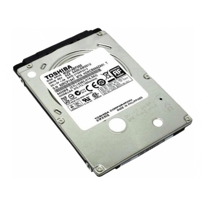 картинка Жесткий диск Toshiba 500Gb 7mm 2.5″ SATAII 5400 rpm 8Mb (MQ01ABF050) от магазина КомпьютерЦентр