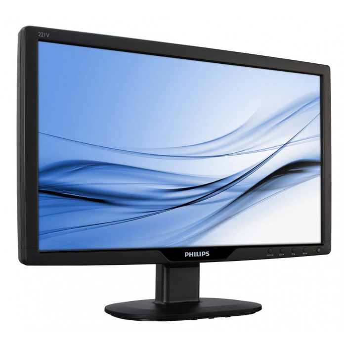 картинка Монитор Philips 22″ 221V2AB Black (221V2AB/00) от магазина КомпьютерЦентр