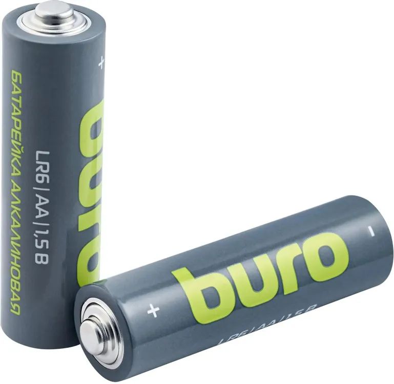 картинка Батарейки Buro Alkaline AA LR6 (4шт) блистер 1776118 от магазина КомпьютерЦентр