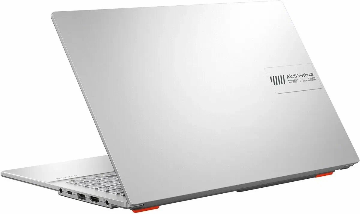 картинка Ноутбук ASUS VivoBook E1504FA-L1834 15.6'' OLED FHD /  Ryzen 5 7520U/  16Gb LPDDR5/  512Gb SSD/  UMA/  Wi-Fi/  BT/  Cam/  DOS/  Silver от магазина КомпьютерЦентр
