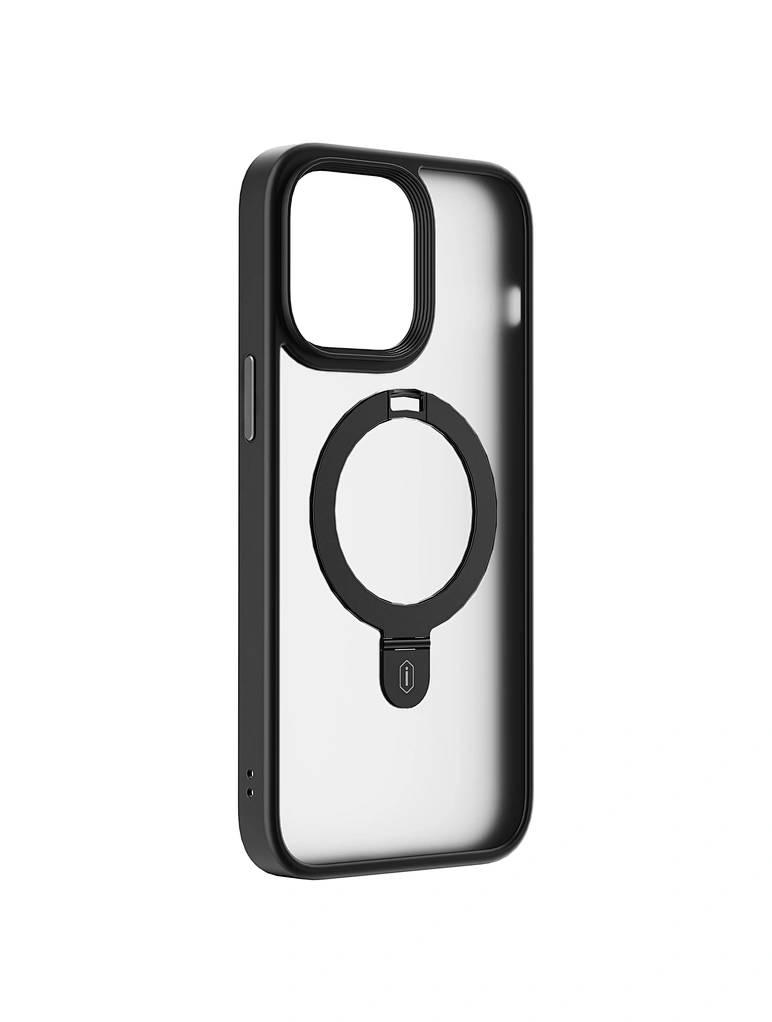 картинка Чехол WiWU Magnetic Stand для iPhone 15 Pro ZMM-010 Black от магазина КомпьютерЦентр