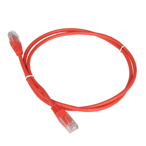 картинка Патч-корд UTP Lanmaster RJ-45 Cat.5e, 0.5м Red (TWT-45-45-0.5-RD) от магазина КомпьютерЦентр