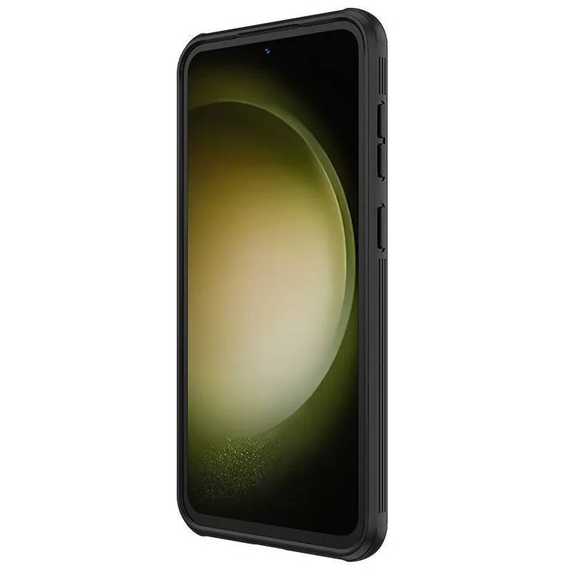 картинка Чехол-накладка Nillkin CamShield Pro Case защитной шторкой для SAMSUNG Galaxy S23 FE, черный от магазина КомпьютерЦентр