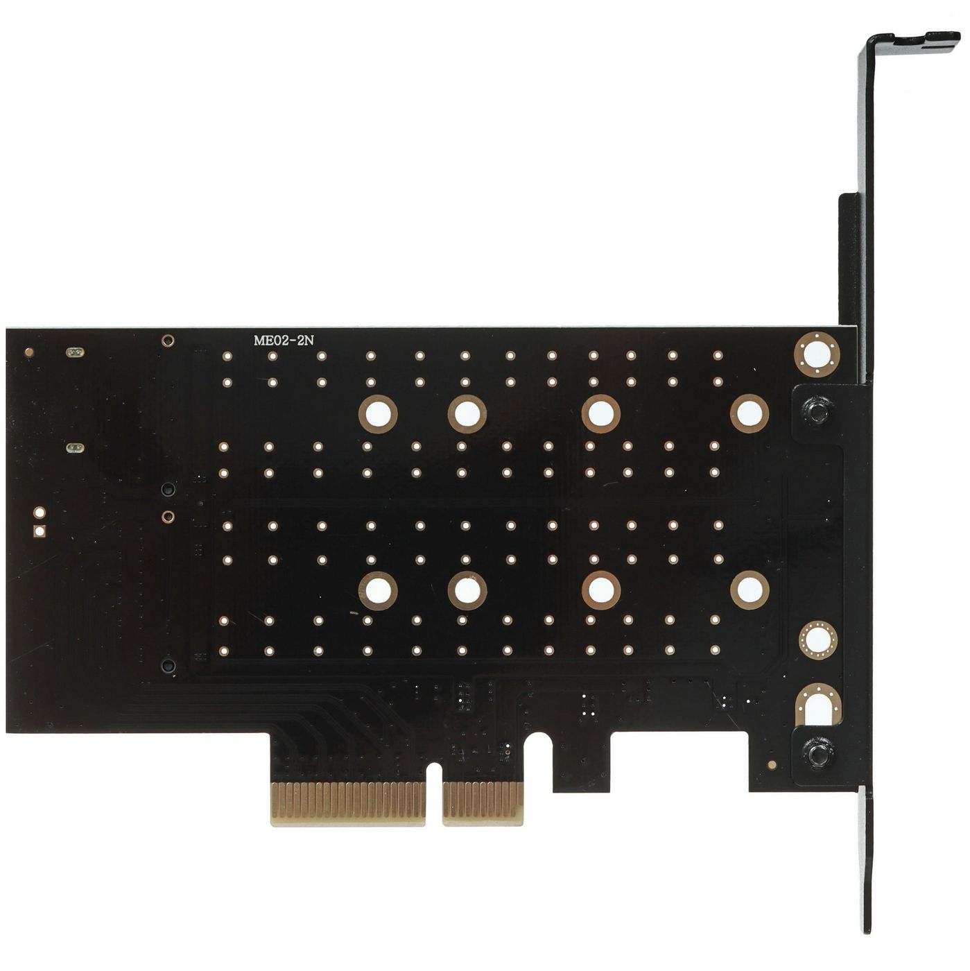 картинка Адаптер для установки SSD M.2 (NVMe) в разъем PCI-e Gembird (MF-PCIE-NVME) от магазина КомпьютерЦентр