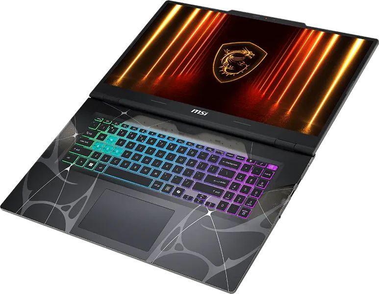 картинка Ноутбук MSI Cyborg 17 B2RWGKG-286XRU 17'' IPS (1920x1080) 144Hz /  Core 7 240H (10/ 16) /  32Gb/  1TB SSD/ RTX 5070 8Gb/  WiFi AX/  BT 5.3/  55.2 Втч/  DOS от магазина КомпьютерЦентр