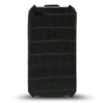 картинка Чехол Melkco Leather Case Jacka Crocodile Black for iPhone 4 (APIPO4LCJT1BKCR) от магазина КомпьютерЦентр