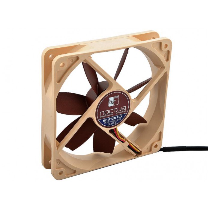 картинка Вентилятор Noctua NF-S12B FLX 120 mm (NF-S12B FLX) от магазина КомпьютерЦентр