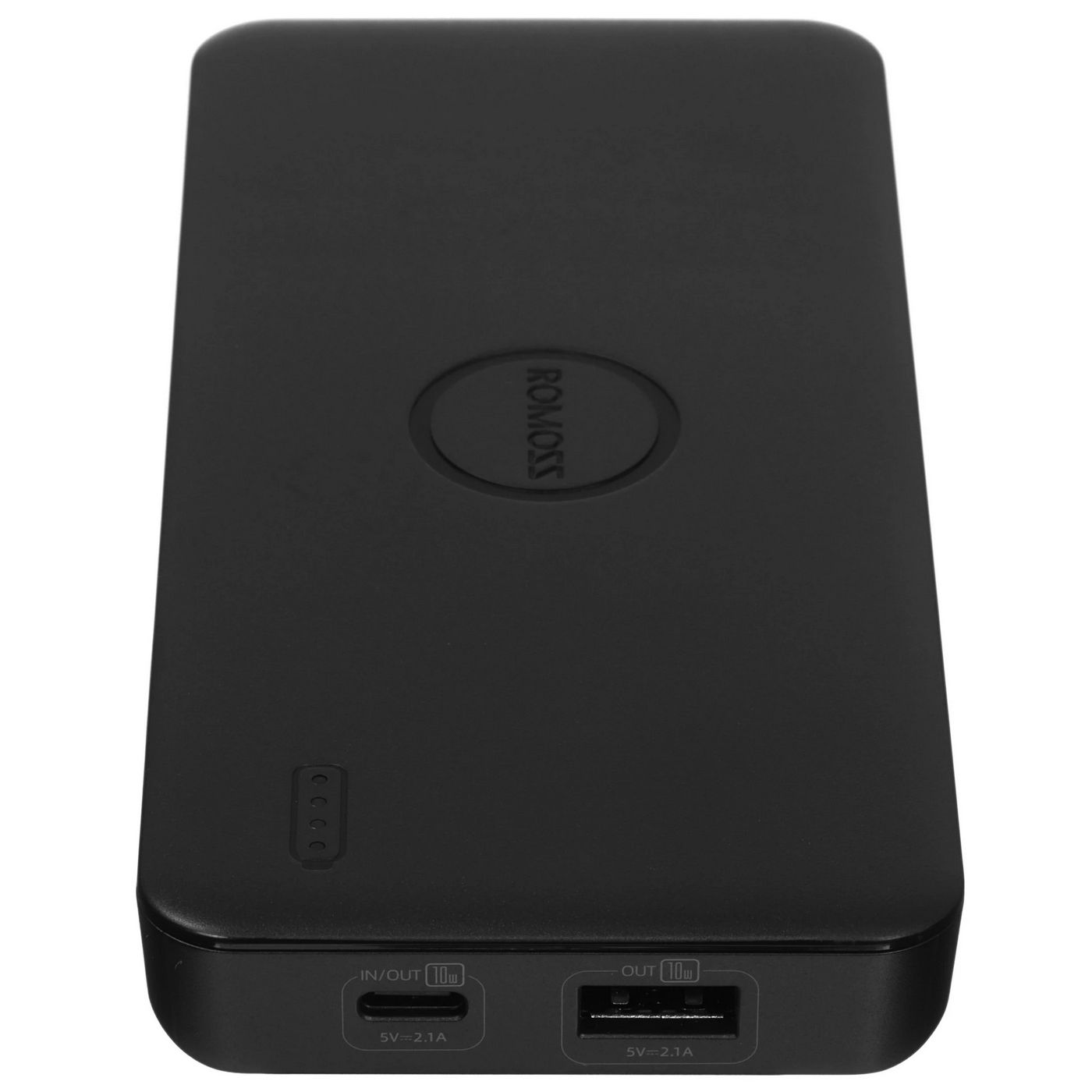 картинка Внешний аккумулятор Romoss PPB10 10000mAh 5W 10.5A USB-A/ USB-C черный от магазина КомпьютерЦентр