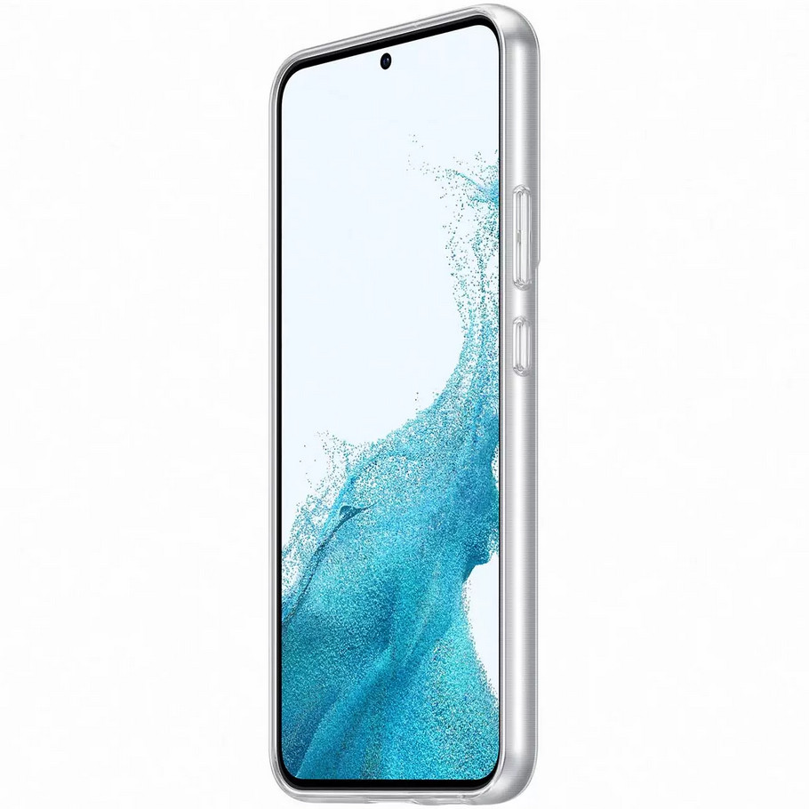 картинка Чехол-накладка Samsung Soft Clear Cover Transparent для Samsung Galaxy S22+ (EF-QS906) от магазина КомпьютерЦентр