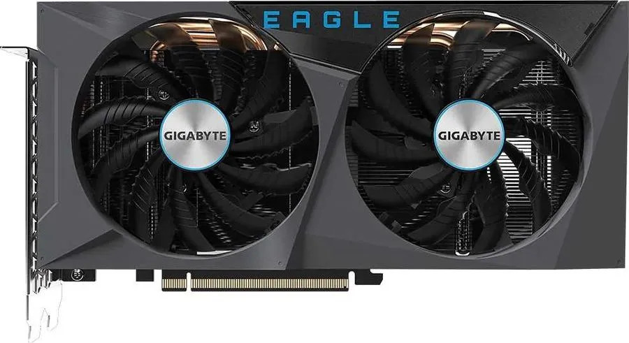 картинка Видеокарта 12Gb GDDR6 GeForce RTX 3060 Gigabyte EAGLE LHR (GV-N3060EAGLE-12GD 2.0) от магазина КомпьютерЦентр