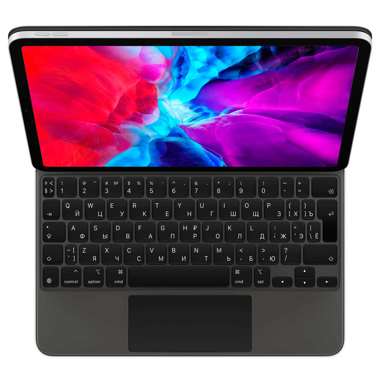 картинка Клавиатура Apple Magic Keyboard iPad Pro 12.9, черный (MXQU2) от магазина КомпьютерЦентр