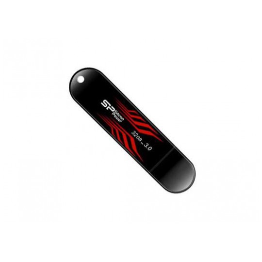 картинка Флешка USB SiliconPower 32Gb Blaze B10 USB 3.0 Black (SP032GBUF3B10V1B) от магазина КомпьютерЦентр