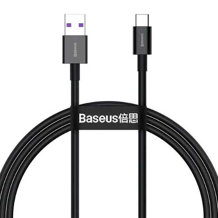 картинка Кабель Baseus Superior Series Fast Charging Data Cable USB to Type-C 66W 2m Black от магазина КомпьютерЦентр