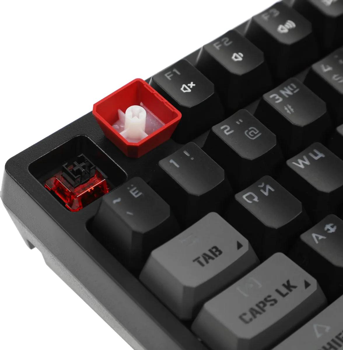картинка Клавиатура A4Tech Bloody S98 механическая красный USB for gamer LED (S98 RED) от магазина КомпьютерЦентр
