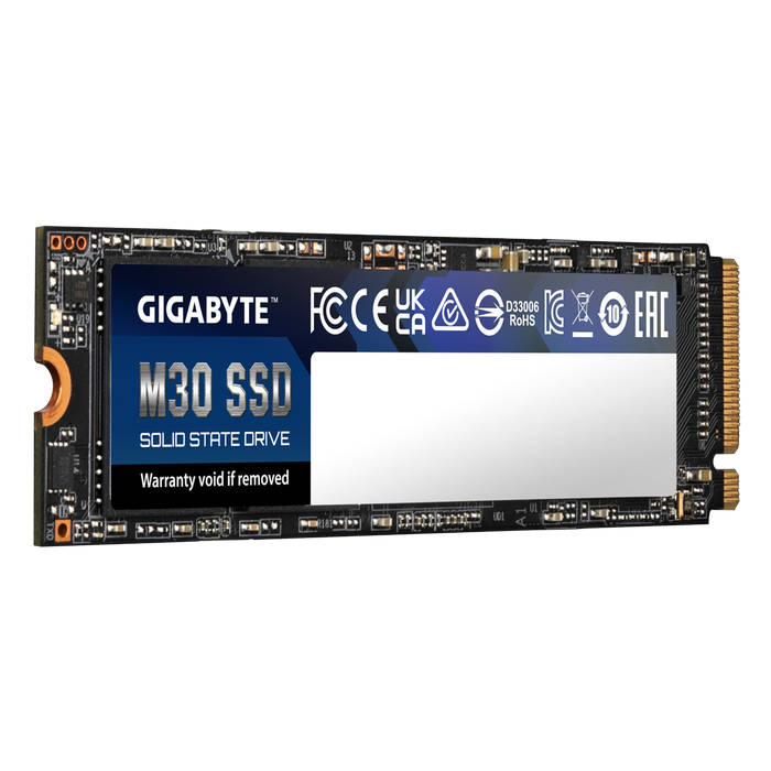 картинка SSD накопитель 512Gb Gigabyte M.2 2280 M30 Client (GP-GM30512G-G) PCIe Gen3x4 with NVMe от магазина КомпьютерЦентр