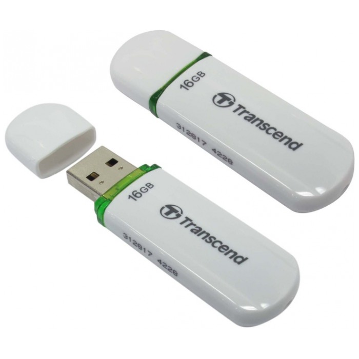 картинка Флешка USB Transcend 16Gb JetFlash 620 White (TS16GJF620) от магазина КомпьютерЦентр