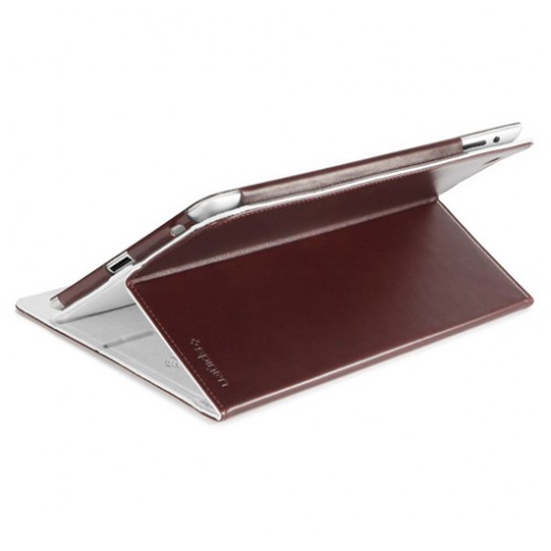 картинка Чехол SGP Leather Case Folio S Plus Series Dark Brown for New iPad (SGP09137) от магазина КомпьютерЦентр