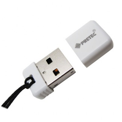 картинка Флешка USB Pretec 16Gb Poco White (POCO16G-W) от магазина КомпьютерЦентр