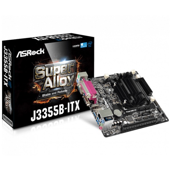 картинка Материнская плата ASRock J3355B-ITX + CPU (J3355B-ITX) от магазина КомпьютерЦентр