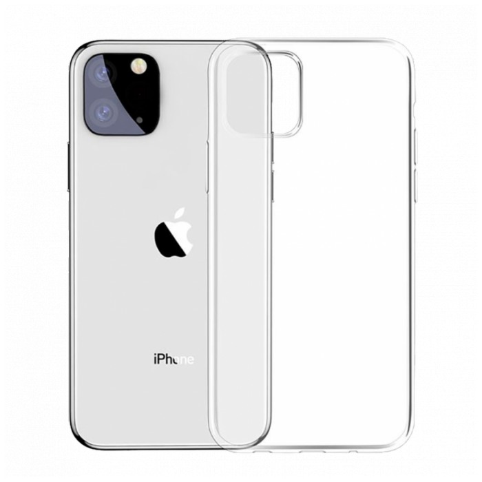 картинка Чехол Apple Simple Silicone Case for iPhone 11 Pro Прозрачный от магазина КомпьютерЦентр
