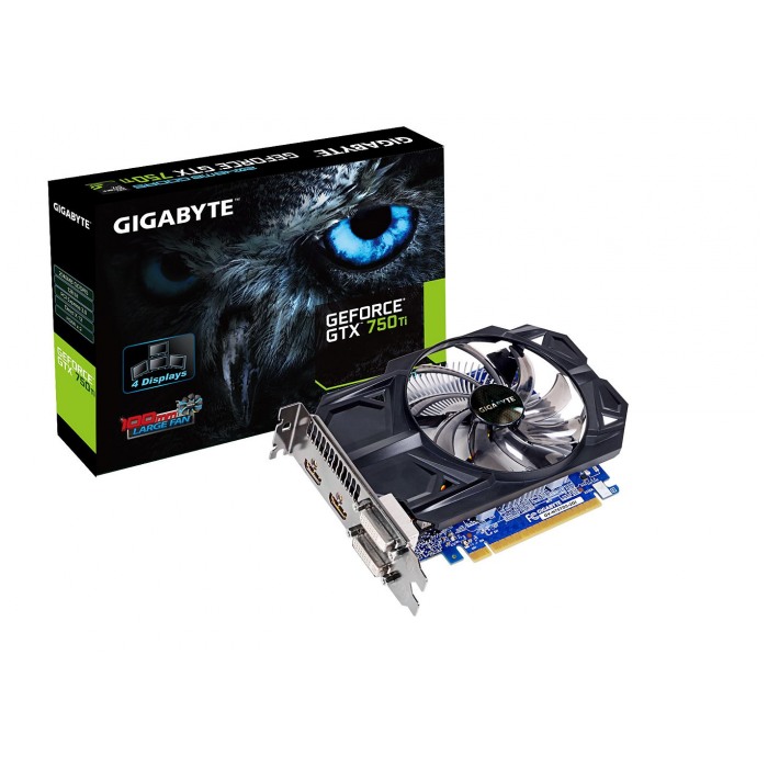 картинка Видеокарта Gigabyte 2Gb DDR5 GeForce GTX750TI (GV-N75TD5-2GI) от магазина КомпьютерЦентр