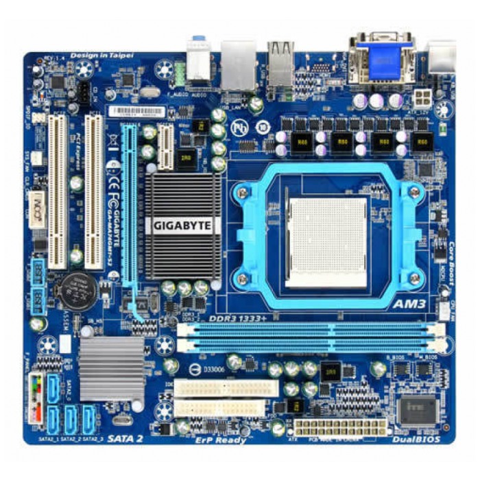 картинка Материнская плата Gigabyte GA-MA74GMT-S2 (GA-MA74GMT-S2) от магазина КомпьютерЦентр