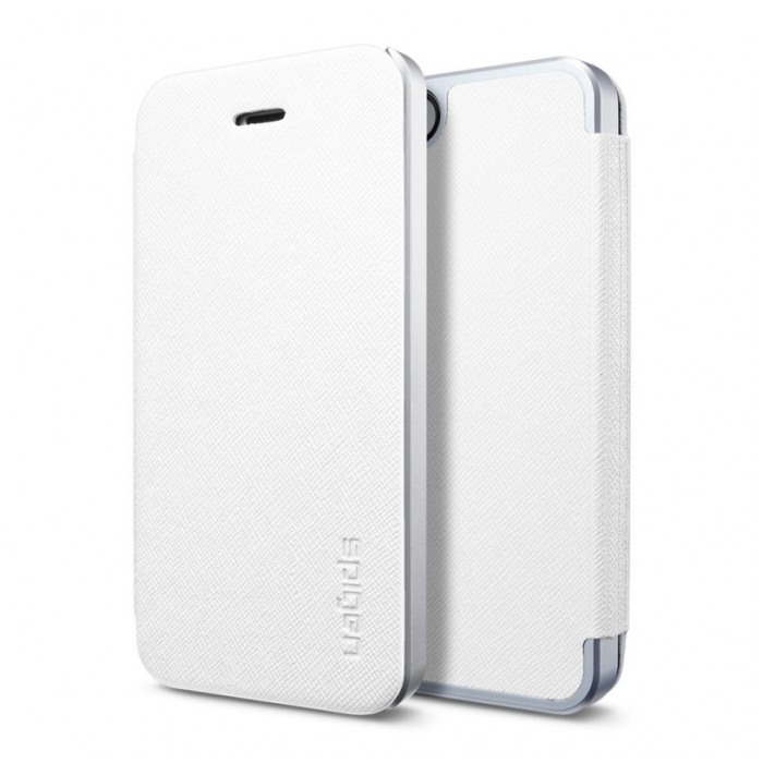 картинка Чехол SGP Ultra Flip Series White for iPhone 5 (SGP10115) от магазина КомпьютерЦентр