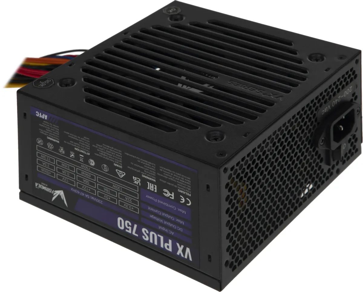 картинка Блок питания Aerocool/ Formula VX-750 PLUS 750W от магазина КомпьютерЦентр