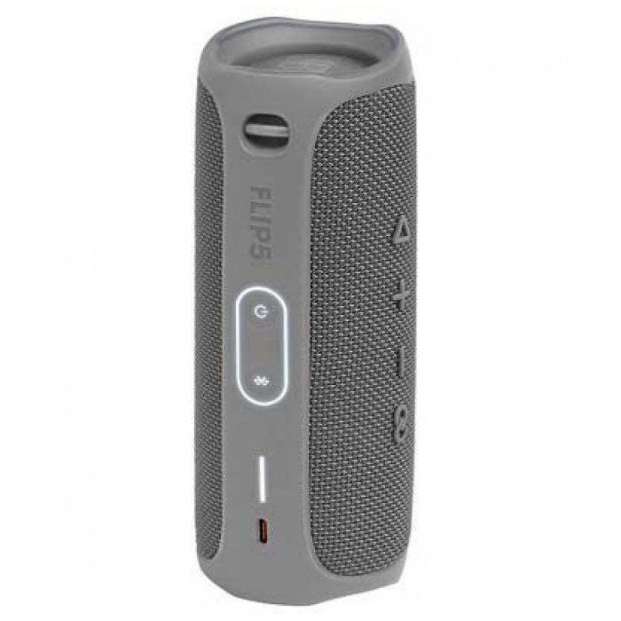 картинка Колонка JBL Flip 5 Bluetooth Speaker 20W Gray 4800mAh (JBLFLIP5GRY) от магазина КомпьютерЦентр