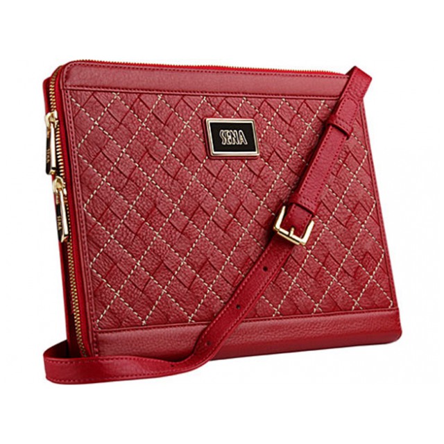 картинка Чехол Sena Borsetta Red for iPad 2/iPad от магазина КомпьютерЦентр