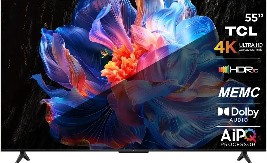картинка Телевизор 55'' TCL 55P6K черный DLED 4K UHD 60Hz Smart TV от магазина КомпьютерЦентр