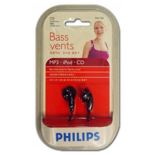 картинка Наушники Philips SHE1360 (SHE1360) от магазина КомпьютерЦентр
