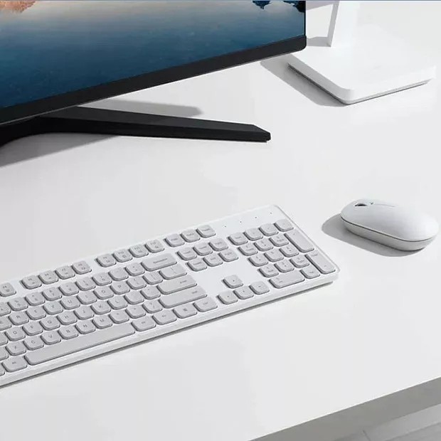 картинка Комплект Xiaomi Mijia Wireless Set 3 Deep Space WXJS03YM White RU+ENG (BHR07XHCN) от магазина КомпьютерЦентр