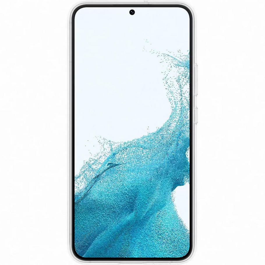 картинка Чехол-накладка Samsung Soft Clear Cover Transparent для Samsung Galaxy S22+ (EF-QS906) от магазина КомпьютерЦентр