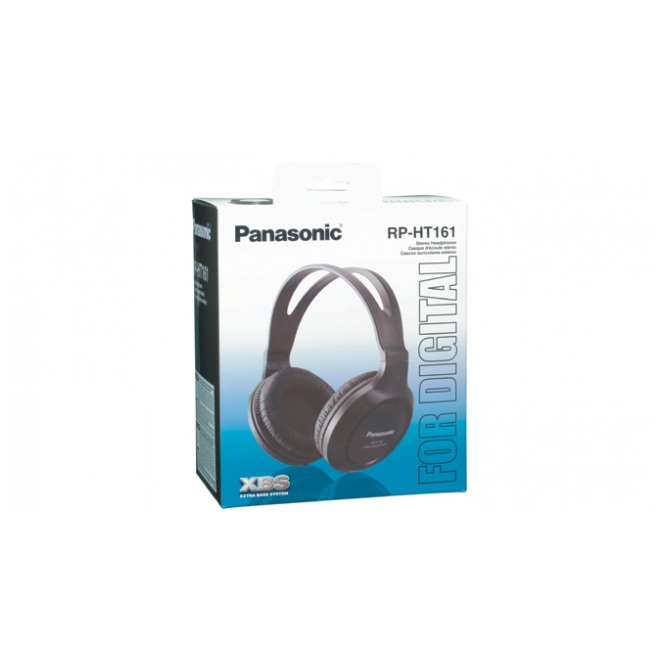 картинка Наушники Panasonic RP-HT161E Black (RP-HT161E-K) от магазина КомпьютерЦентр