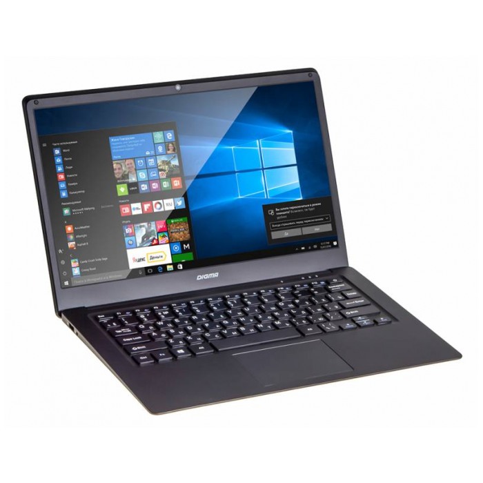картинка Ноутбук Digma CITI E400 Black (ES4003EW) от магазина КомпьютерЦентр