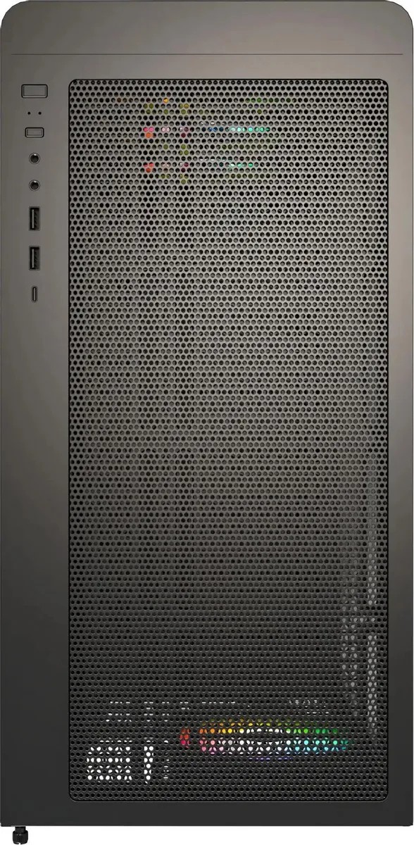картинка Корпус Montech XR Wood (B), Midtower, Black от магазина КомпьютерЦентр