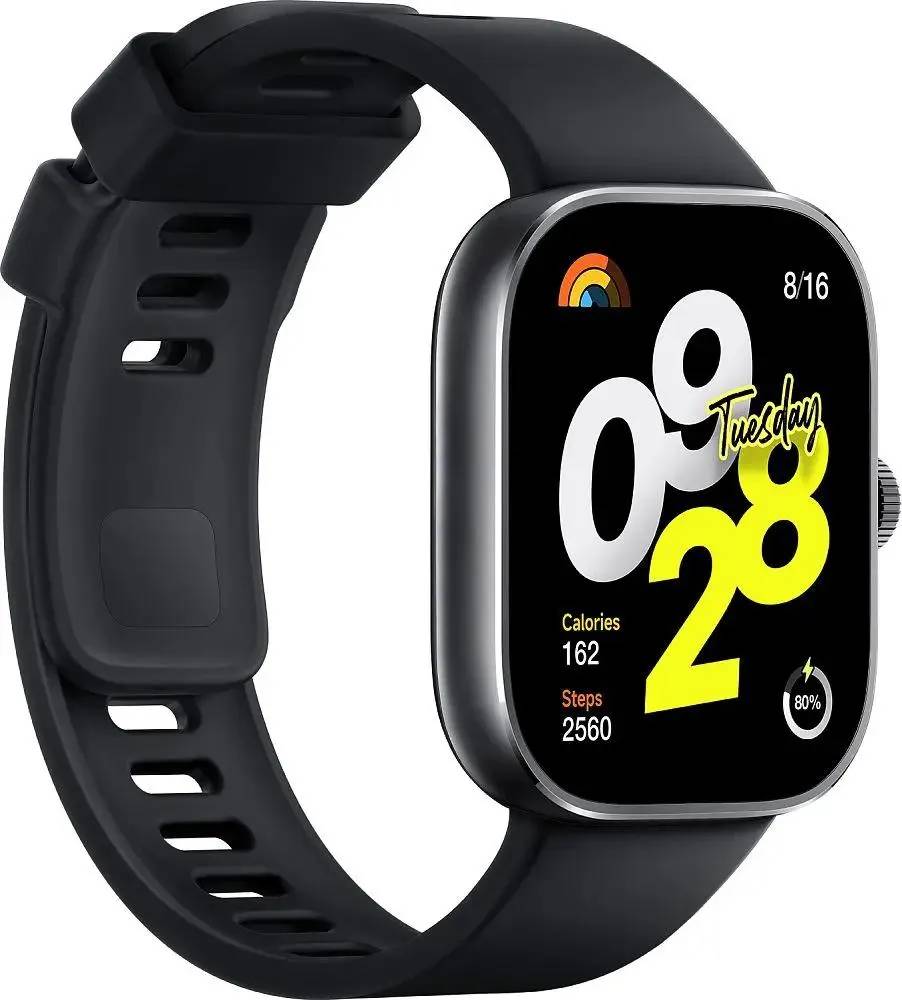 картинка Умные часы Xiaomi Redmi Watch 4, Obsidian Black от магазина КомпьютерЦентр