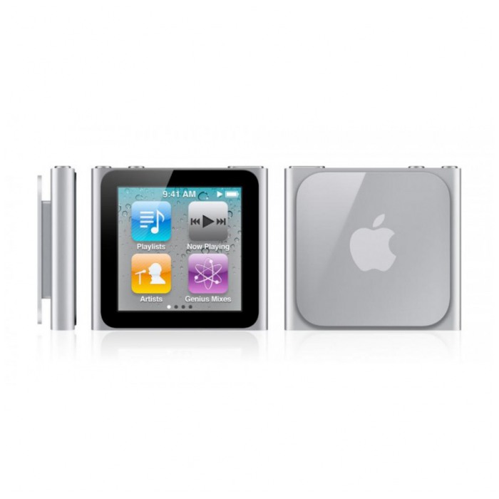картинка Плеер MP3 Apple iPod nano 16Gb Silver A1366 (6Gen) (MC526) от магазина КомпьютерЦентр