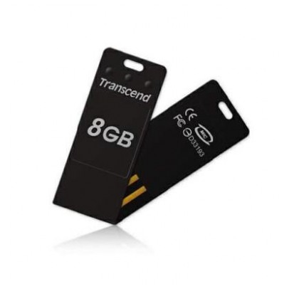 картинка Флешка USB Transcend JetFlash T3 8Gb I-Stick Interface Black (TS8GJFT3K) от магазина КомпьютерЦентр
