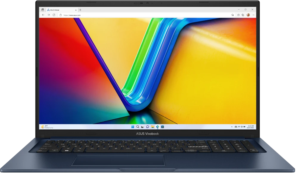 картинка Ноутбук ASUS VivoBook 17 X1704VA-AU694 17.3'' (1920х1080) /  Core i5 1315U (1.2)/  16Gb/  256Gb PCI SSD/  UHD Graphics/  DOS/  Blue от магазина КомпьютерЦентр