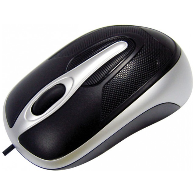 картинка Мышка Lexma M226 Black/Silver USB от магазина КомпьютерЦентр