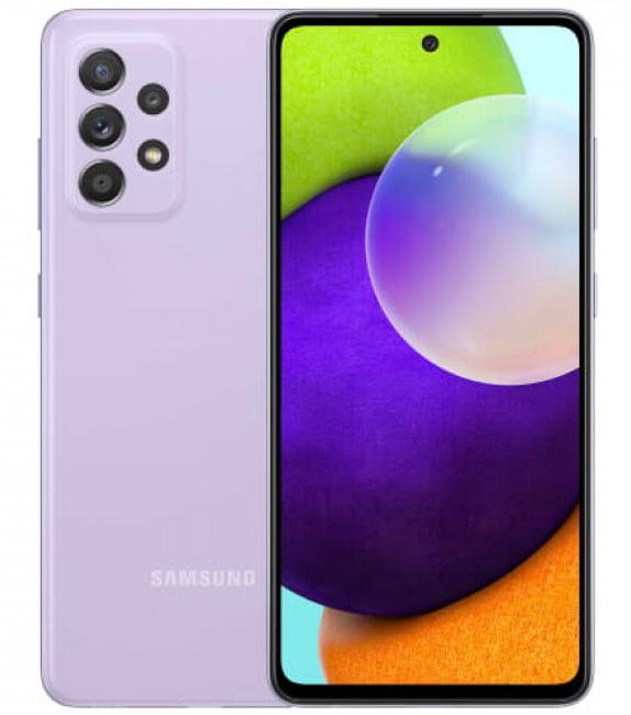 картинка Смартфон Samsung Galaxy A52 4Gb 128Gb Lavander (SM-A525FLVDSER) от магазина КомпьютерЦентр