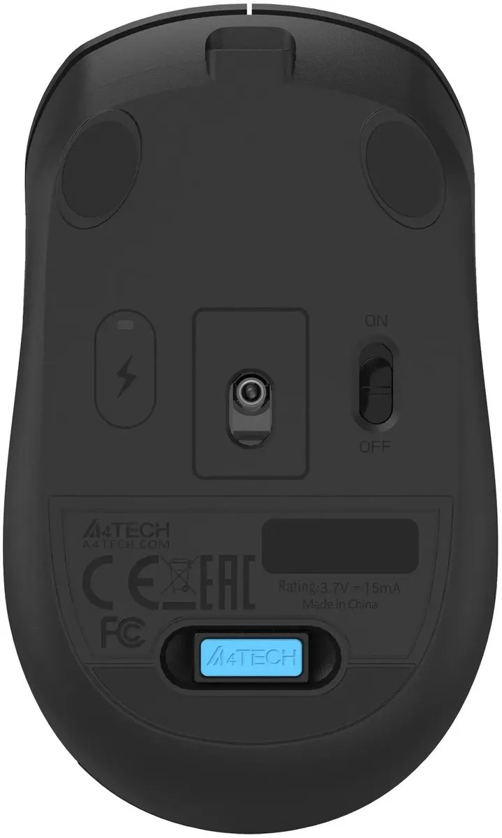 картинка Мышка A4Tech Fstyler FG15C Air2 беспроводная, черный от магазина КомпьютерЦентр