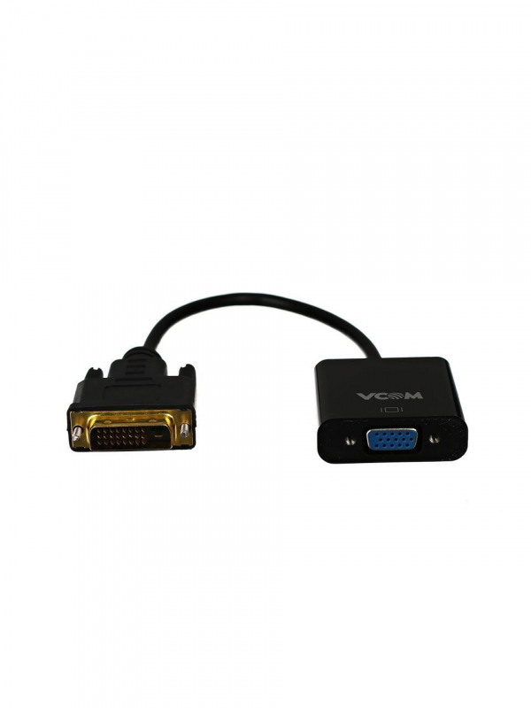 картинка Кабель DVI VCOM DVI-D 25m - VGA 15F (CG491) от магазина КомпьютерЦентр