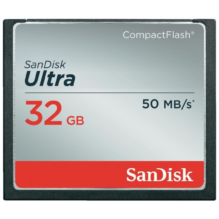 картинка Карта памяти SanDisk 32Gb CompactFlash Ultra (SDCFHS-032G-G46) от магазина КомпьютерЦентр