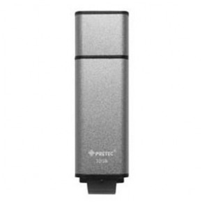 картинка Флешка USB Pretec 4Gb i-Disk Samba Silver (SAM04G-S) от магазина КомпьютерЦентр