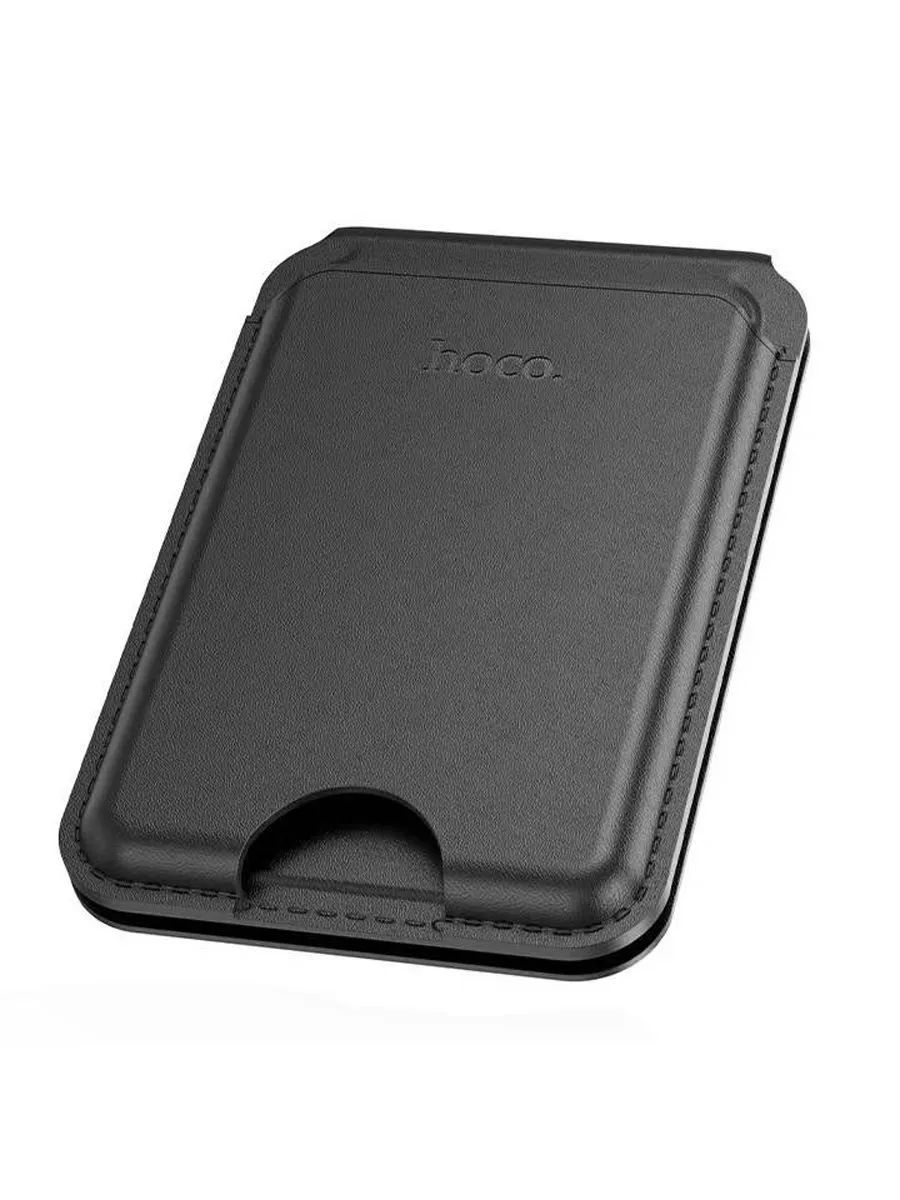 картинка Карт-холдер Hoco GT3 Idol multifunctional magnetic card holder black от магазина КомпьютерЦентр